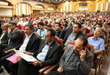 همایش تجلیل از پروفسور علی اکبر جلالی چهره ماندگار شهرستان شاهرود با حضور مسئولین و قشرهای مختلف مردم 